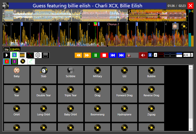 Scratches: scratch like a pro with a click